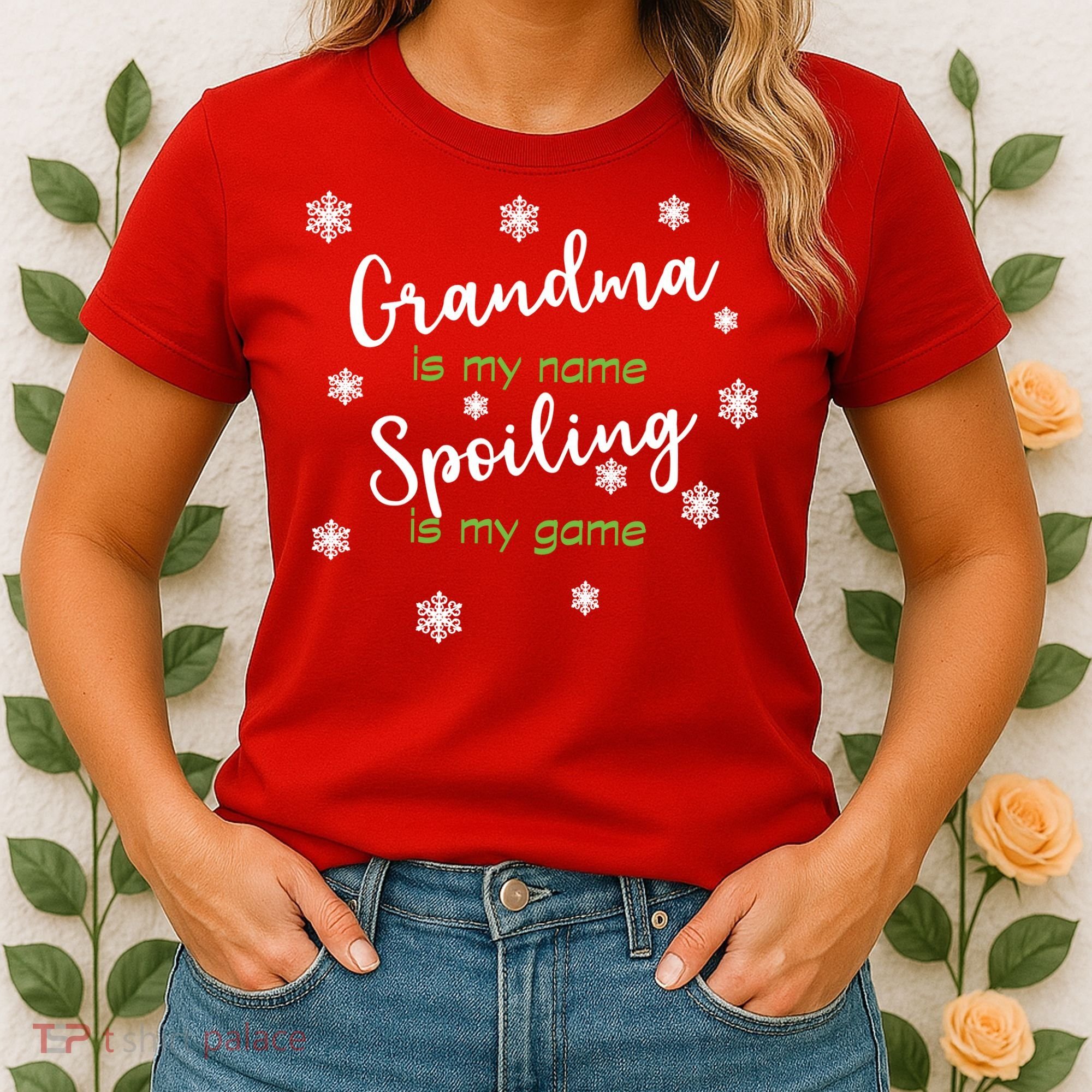 Grandma Is My Name Spoiling Is My Game Women's T-Shirt