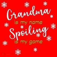 Grandma Is My Name Spoiling Is My Game Women's T-Shirt thumb 6