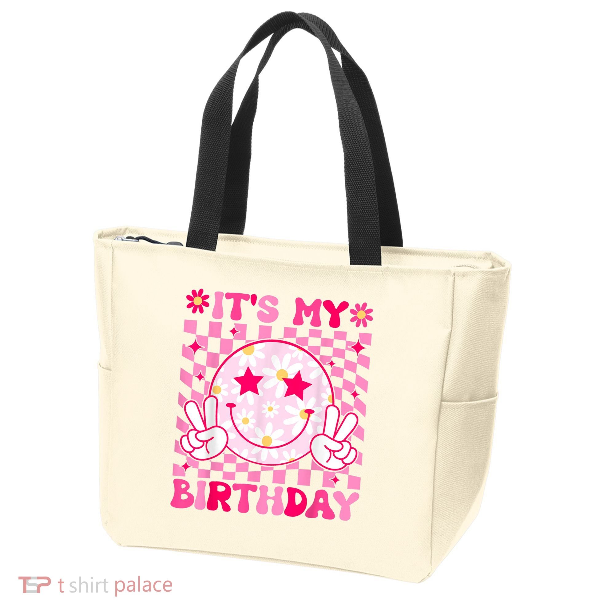 Groovy Its My Birthday Tote Bag
