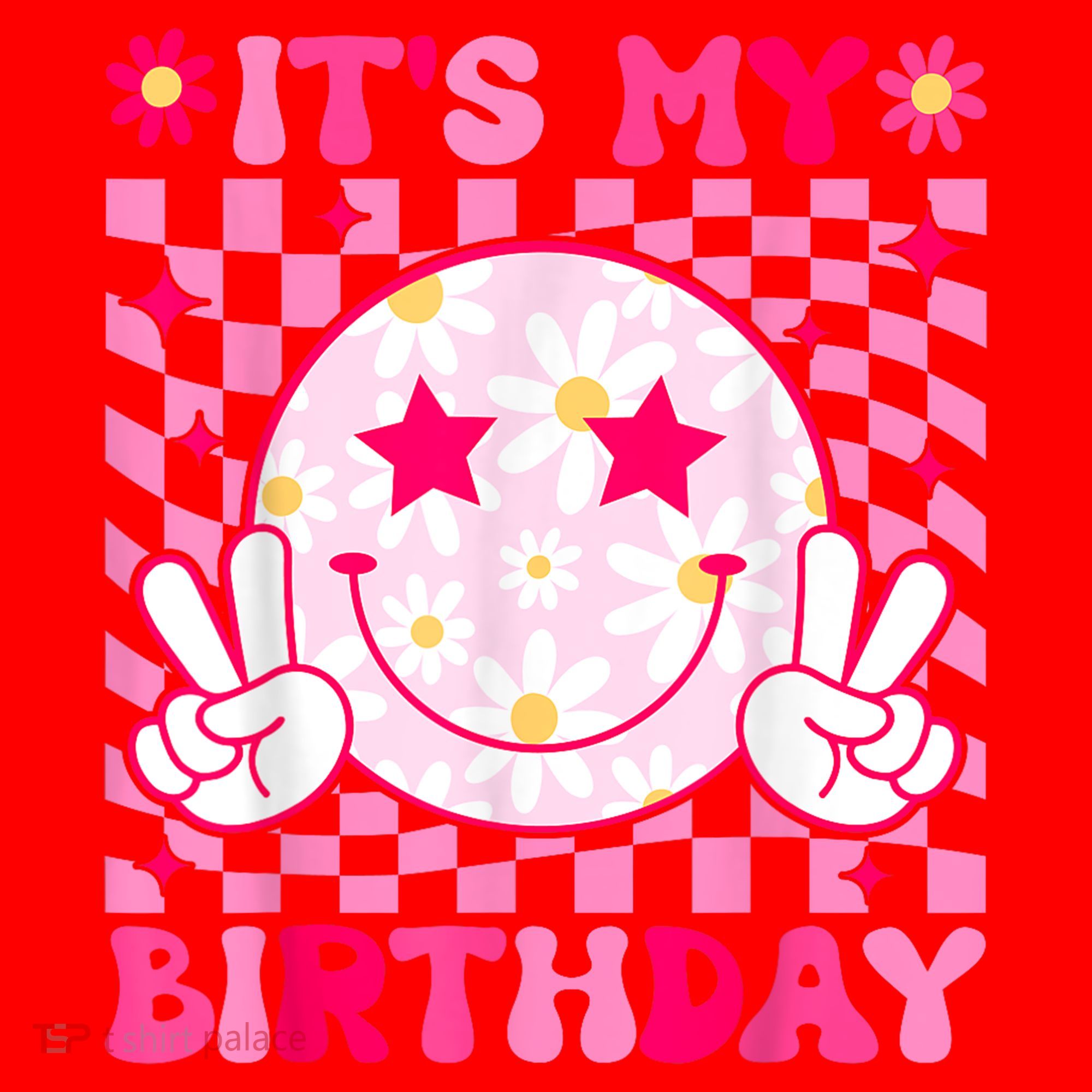 Groovy Its My Birthday Santa Hat