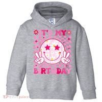 Groovy Its My Birthday Toddler Hoodie thumb 0