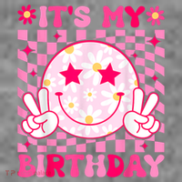 Groovy Its My Birthday Toddler Hoodie thumb 2