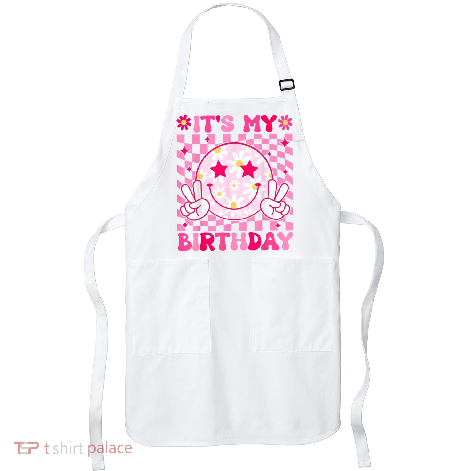 Groovy Its My Birthday Apron