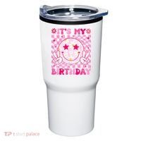 Groovy Its My Birthday Tumbler thumb 0