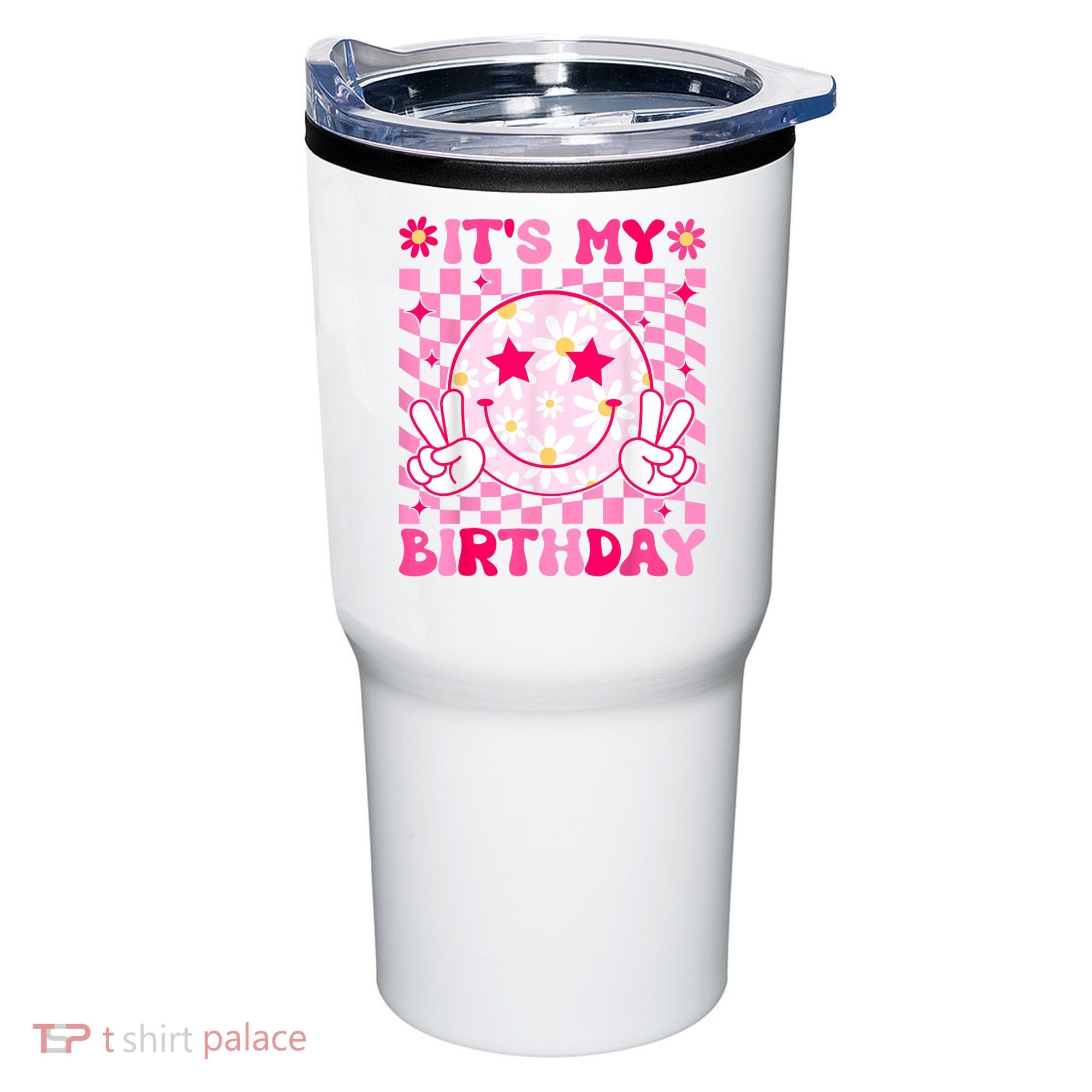 Groovy Its My Birthday Tumbler