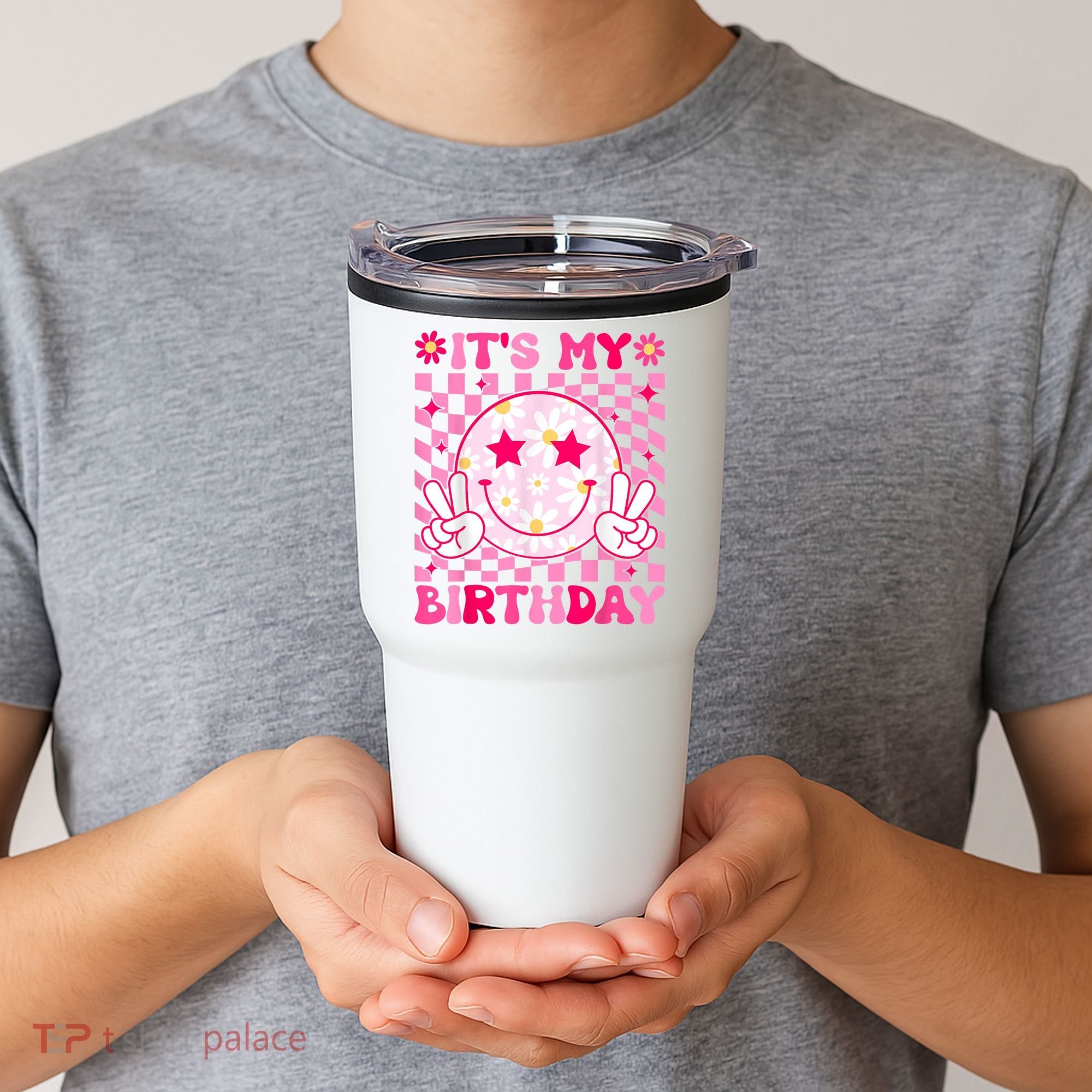 Groovy Its My Birthday Tumbler