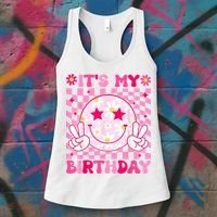 Groovy Its My Birthday Women's Tank Top thumb 3