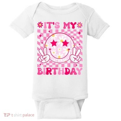 Groovy Its My Birthday Baby Bodysuit