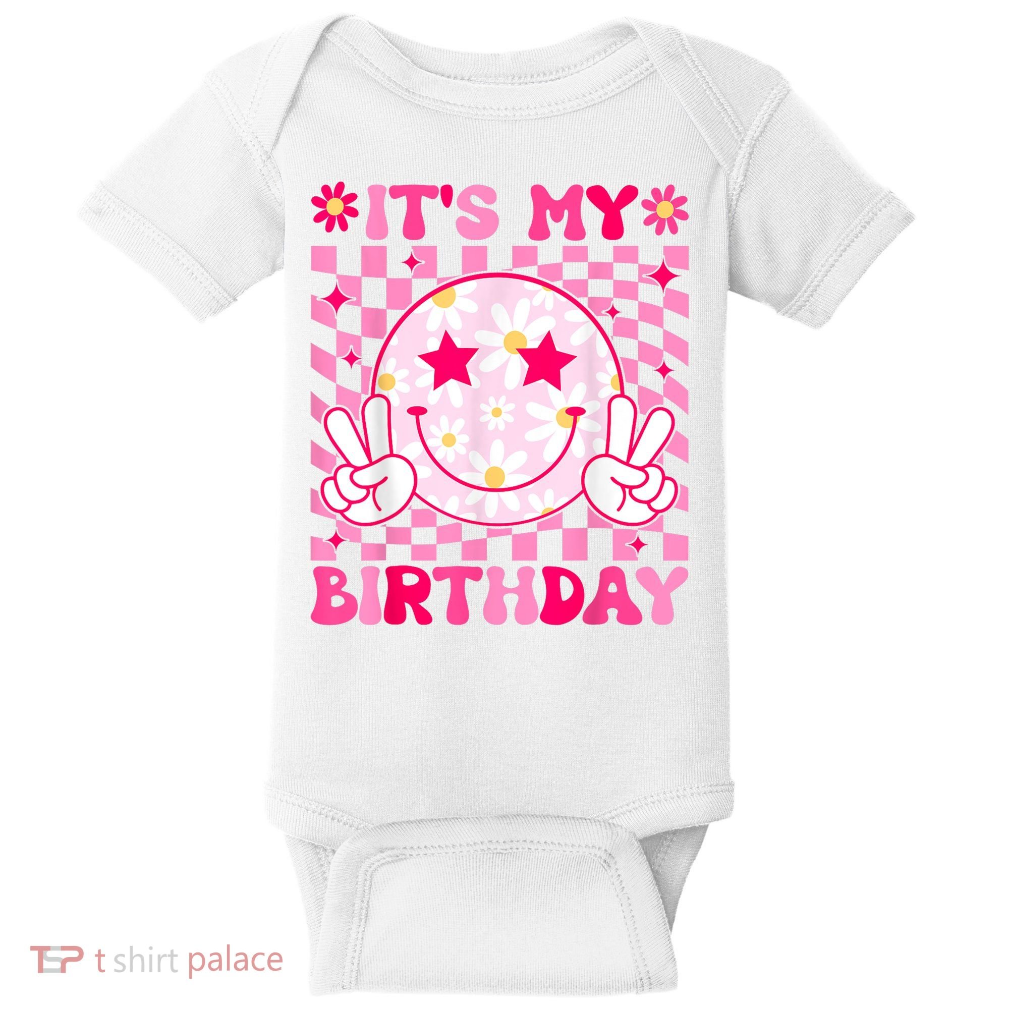 Groovy Its My Birthday Baby Bodysuit