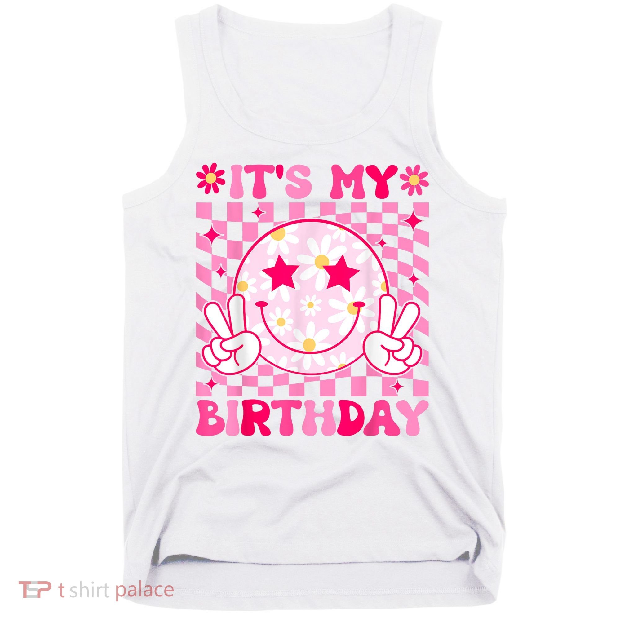 Groovy Its My Birthday Tank Top