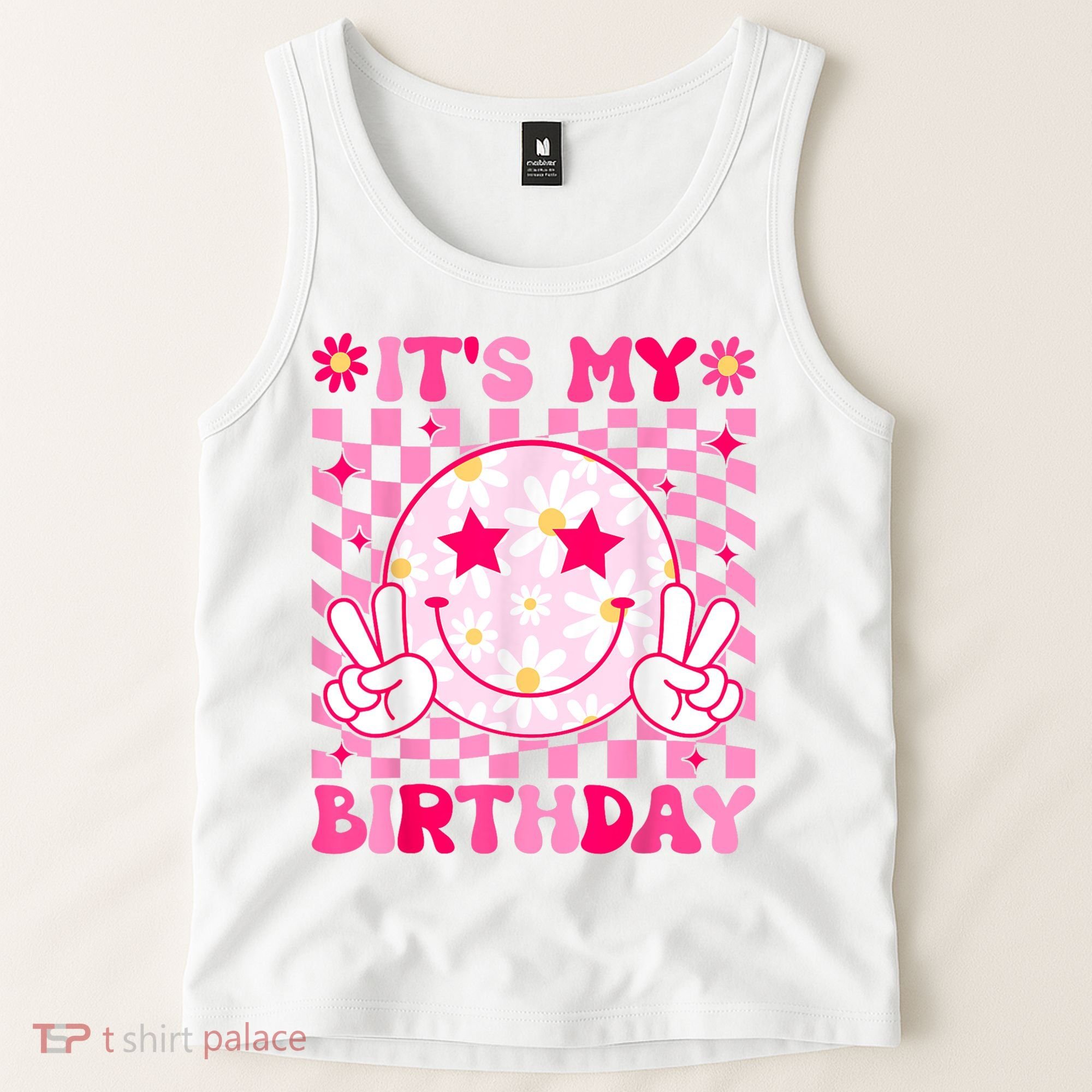 Groovy Its My Birthday Tank Top