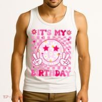 Groovy Its My Birthday Tank Top thumb 3