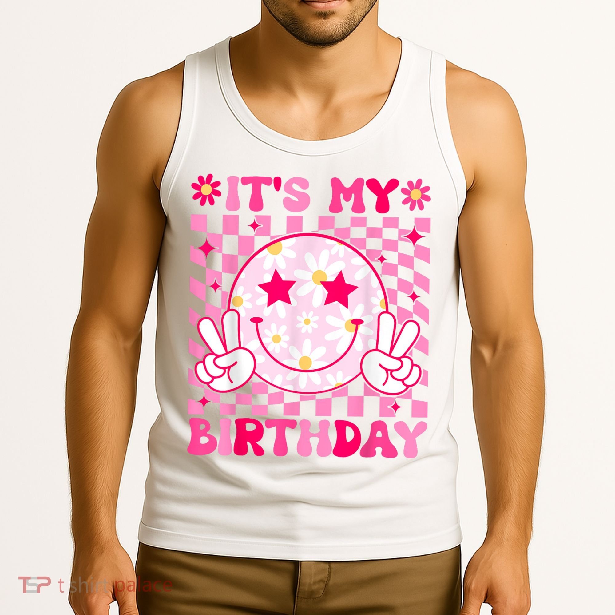 Groovy Its My Birthday Tank Top