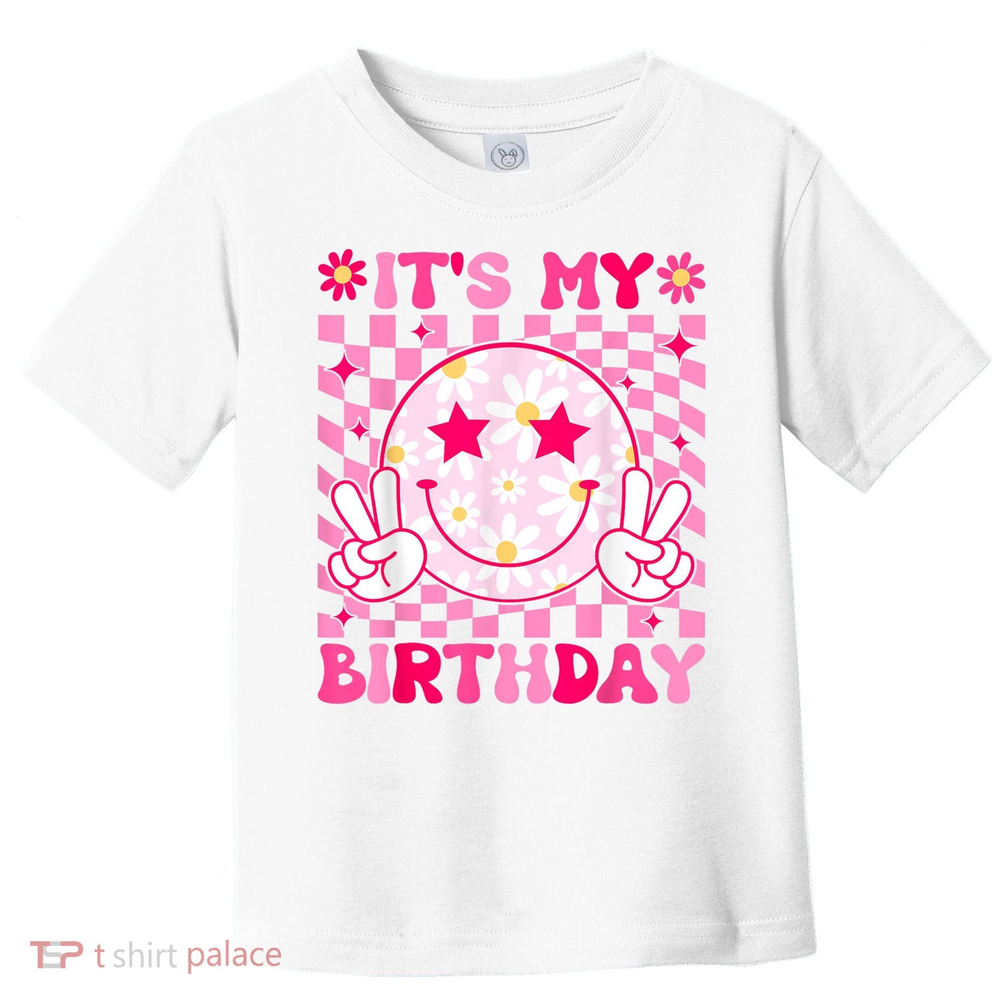 Groovy Its My Birthday Toddler T-Shirt