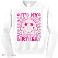 Groovy Its My Birthday Kids Sweatshirt thumb 0
