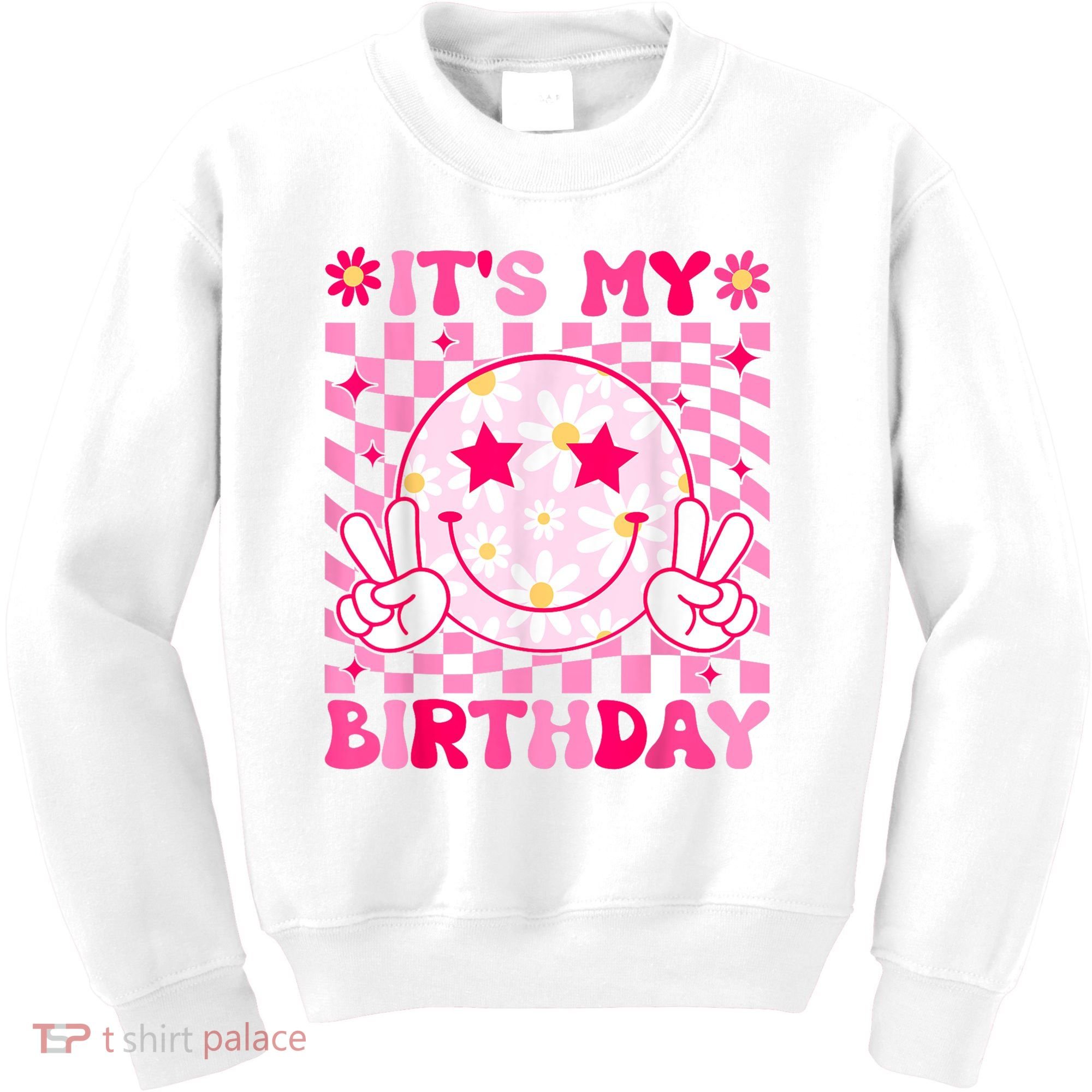Groovy Its My Birthday Kids Sweatshirt