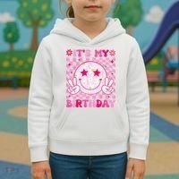 Groovy Its My Birthday Kids Hoodie thumb 3