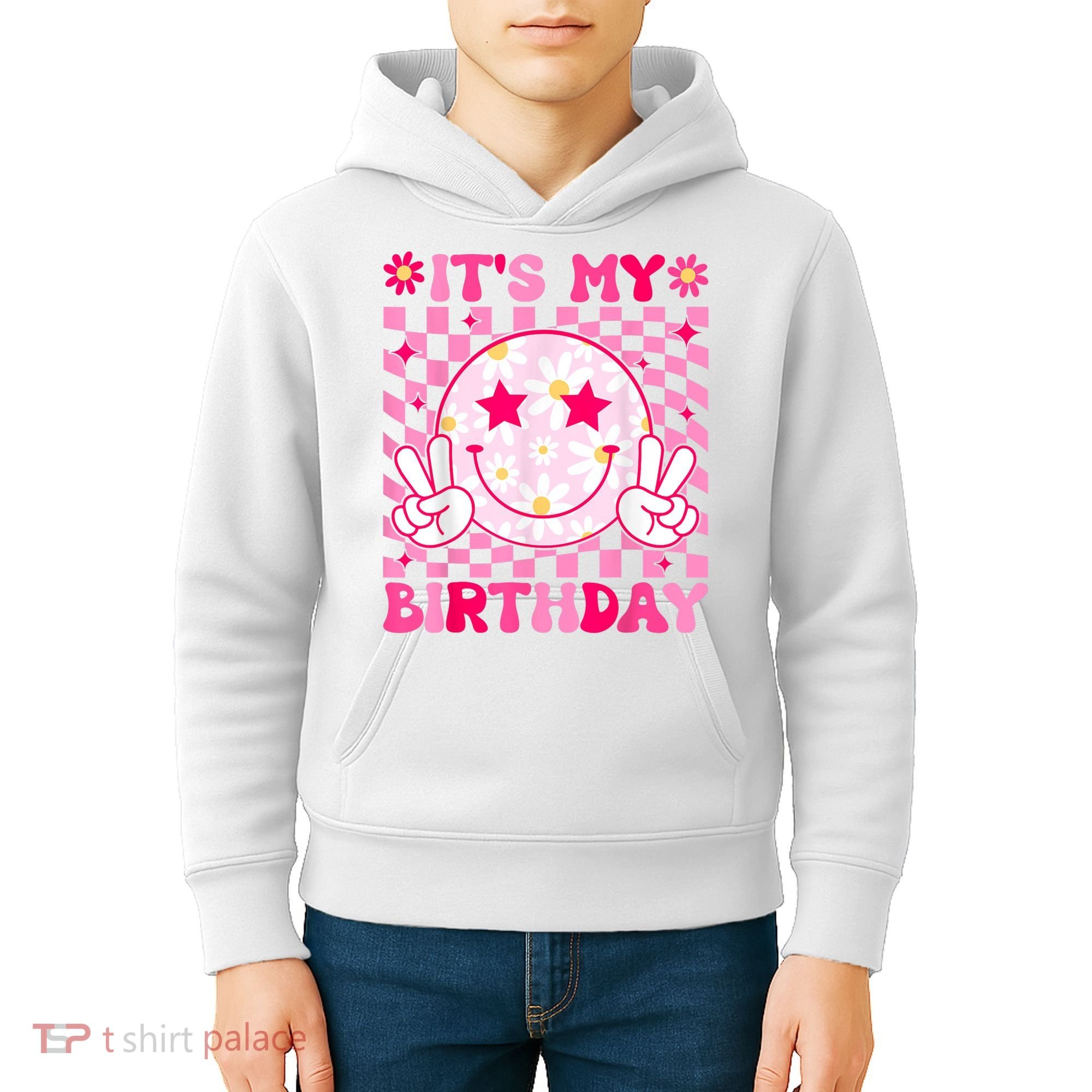 Groovy Its My Birthday Kids Hoodie