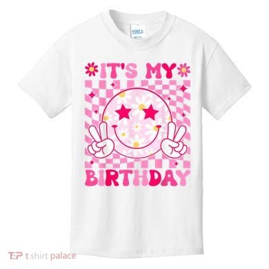 Groovy Its My Birthday Kids T-Shirt