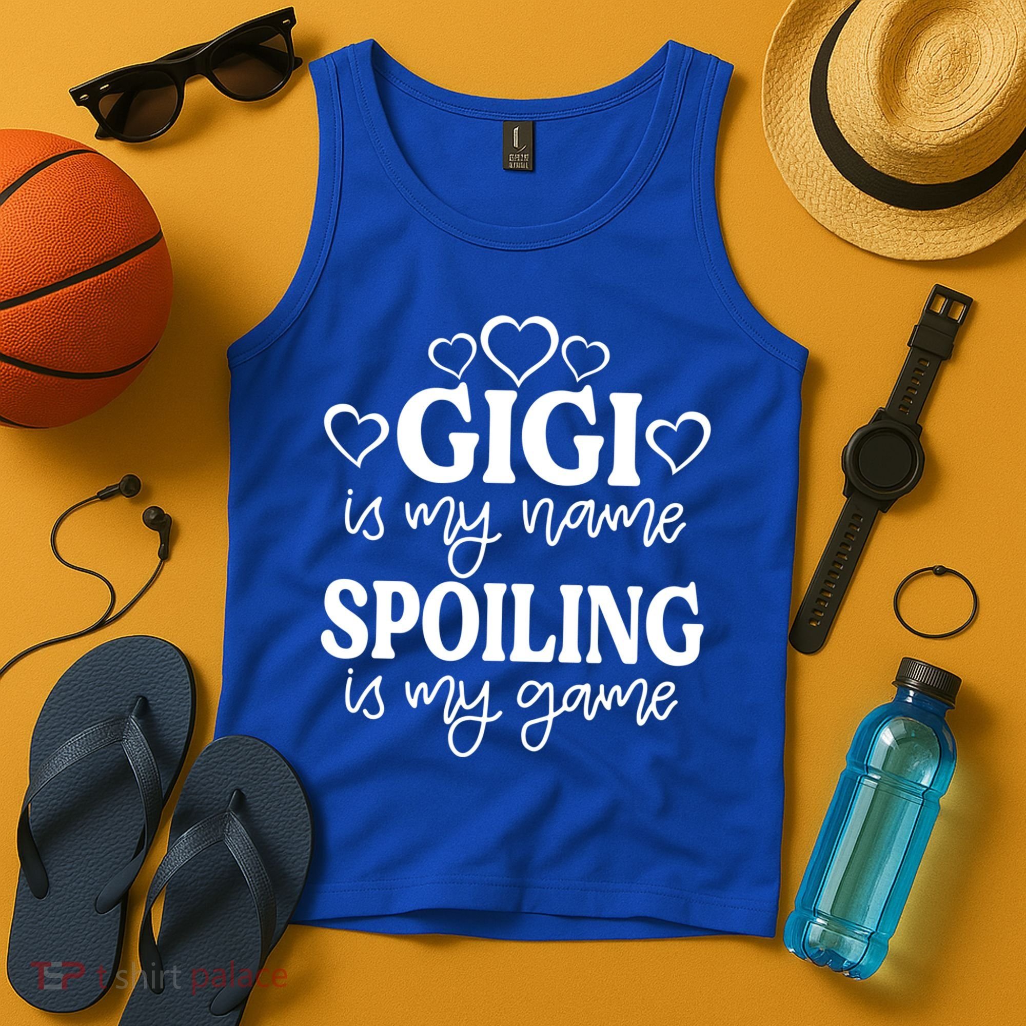 Gigi Is My Name Spoiling Is My Game Gift MotherS Day Gift Tank Top