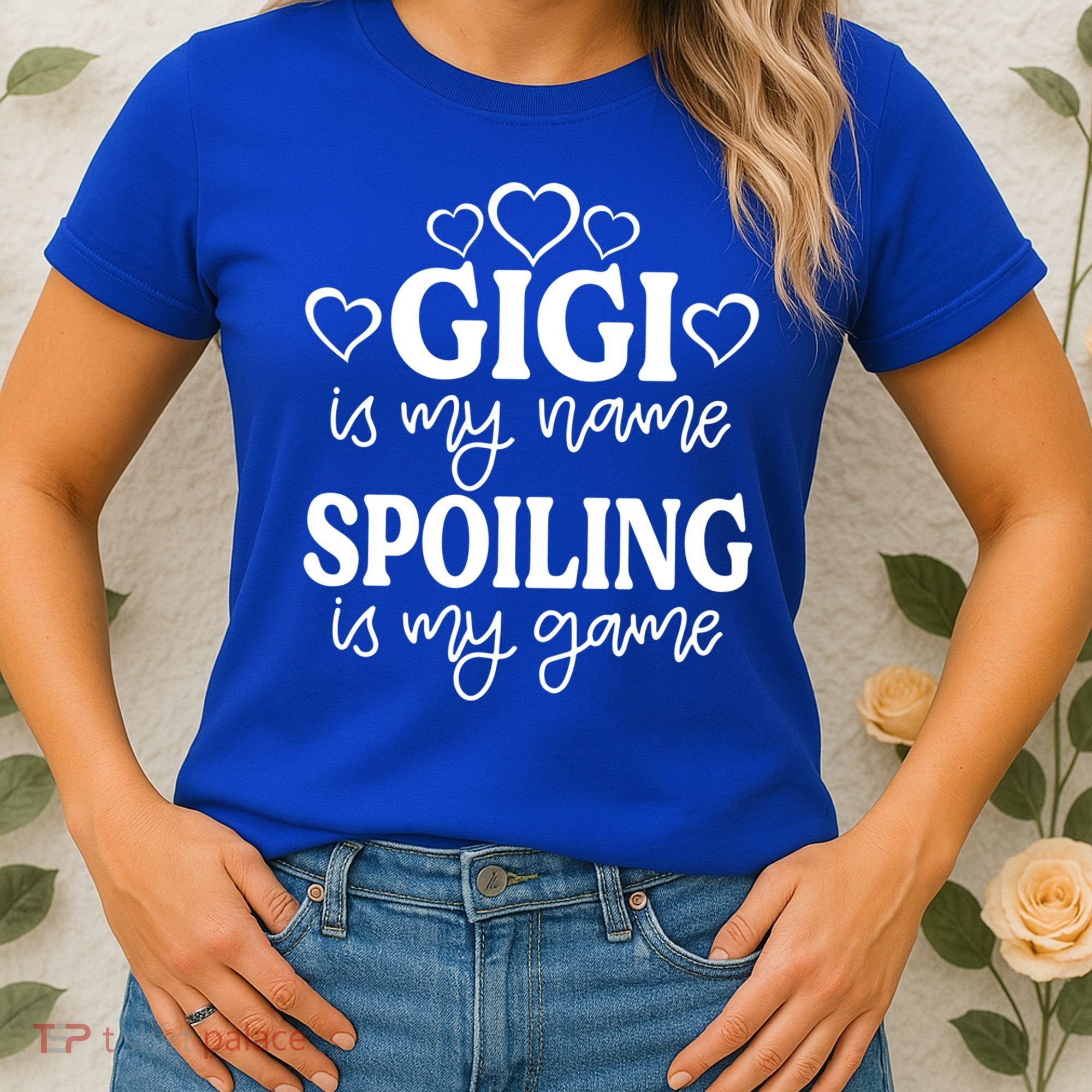 Gigi Is My Name Spoiling Is My Game Gift MotherS Day Gift Women's T-Shirt