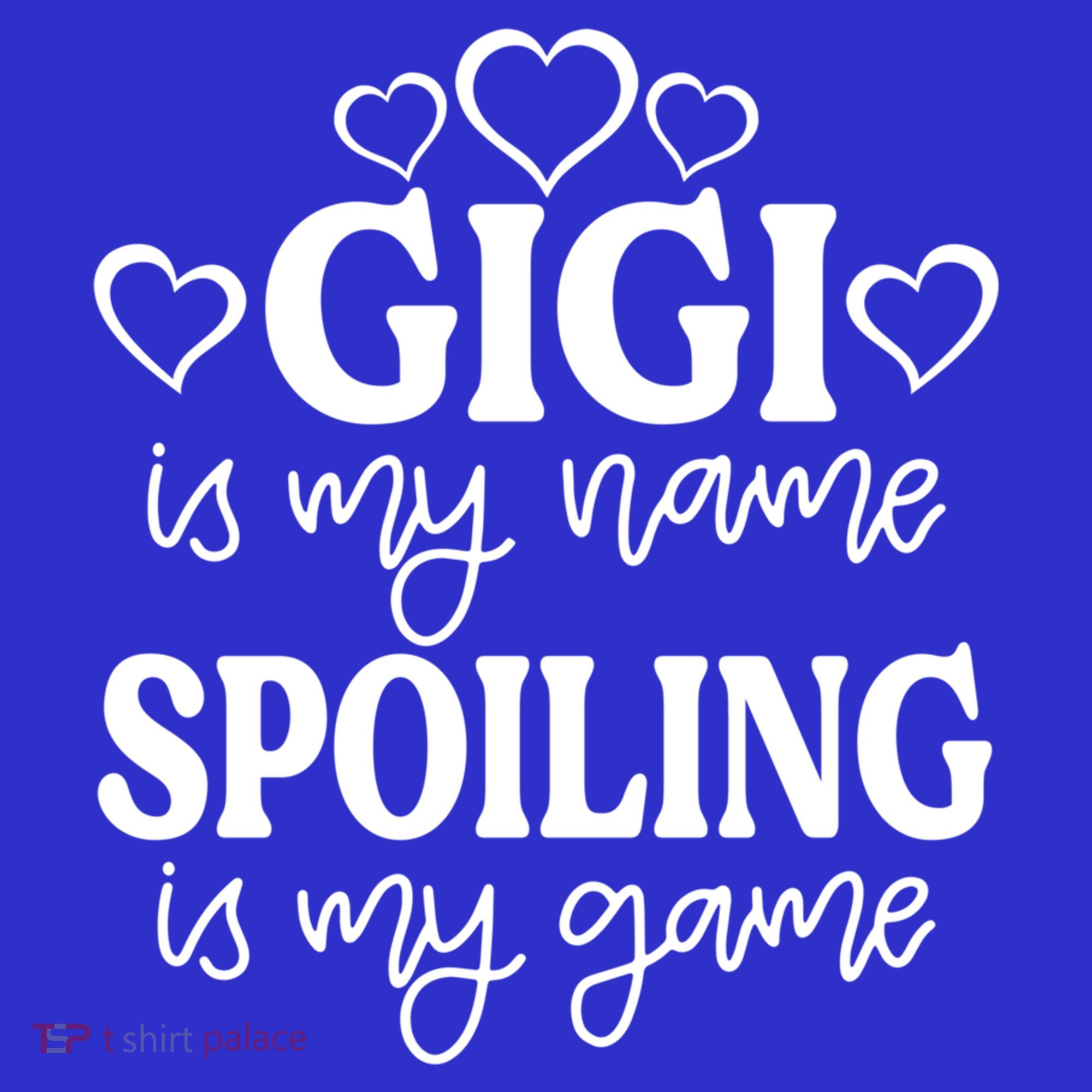 Gigi Is My Name Spoiling Is My Game Gift MotherS Day Gift Kids Sweatshirt