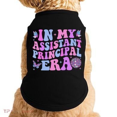Groovy In My Assistant Principal Era School Worker Doggie Tank