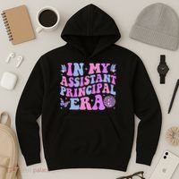 Groovy In My Assistant Principal Era School Worker Hoodie thumb 3