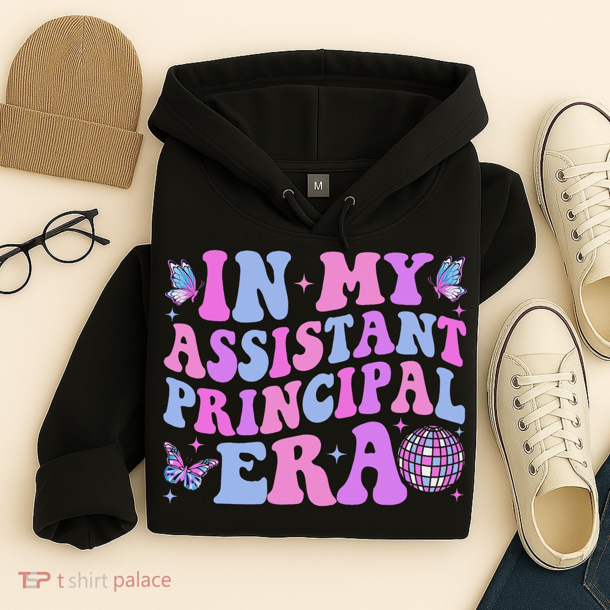 Groovy In My Assistant Principal Era School Worker Hoodie