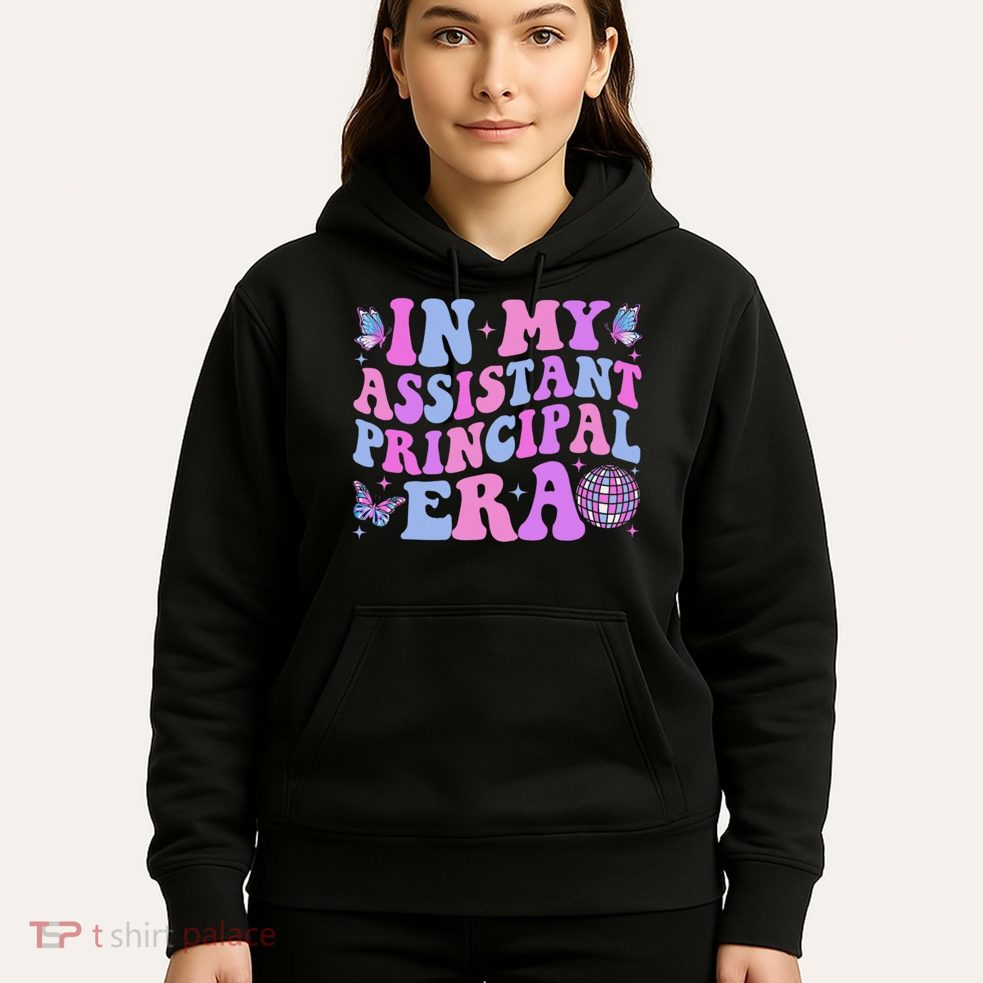 Groovy In My Assistant Principal Era School Worker Hoodie