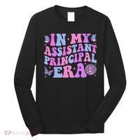 Groovy In My Assistant Principal Era School Worker Long Sleeve Shirt thumb 0