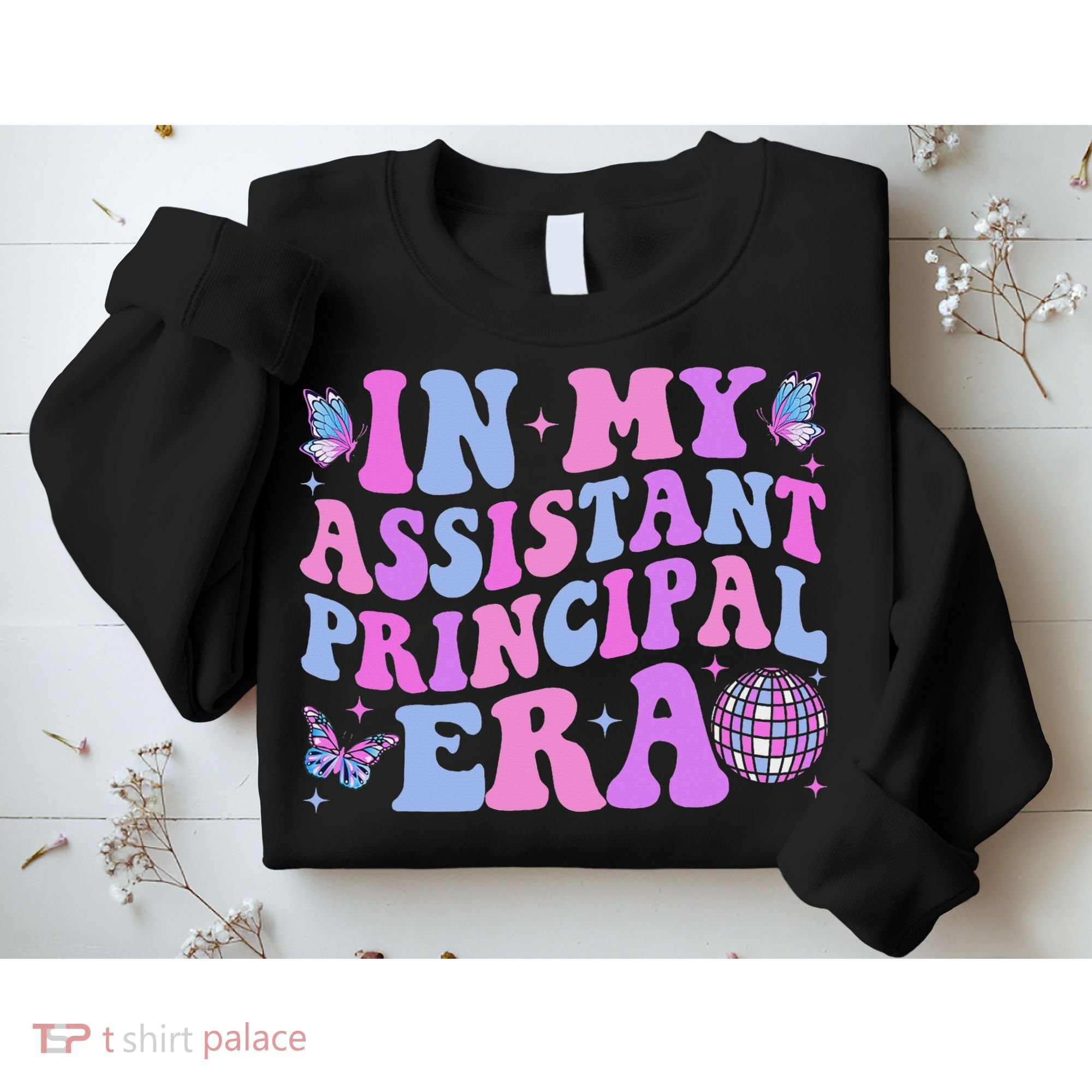 Groovy In My Assistant Principal Era School Worker Sweatshirt