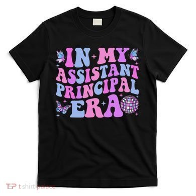 Groovy In My Assistant Principal Era School Worker T-Shirt