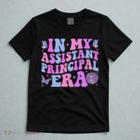 Groovy In My Assistant Principal Era School Worker T-Shirt thumb 5