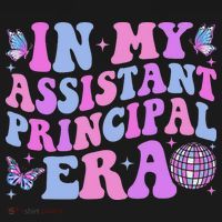 Groovy In My Assistant Principal Era School Worker T-Shirt thumb 7