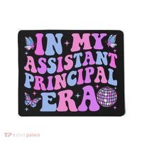 Groovy In My Assistant Principal Era School Worker Mousepad thumb 0