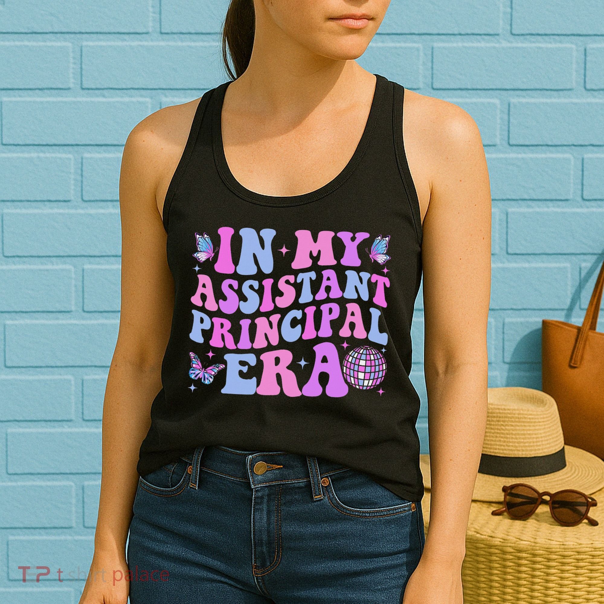 Groovy In My Assistant Principal Era School Worker Women's Tank Top