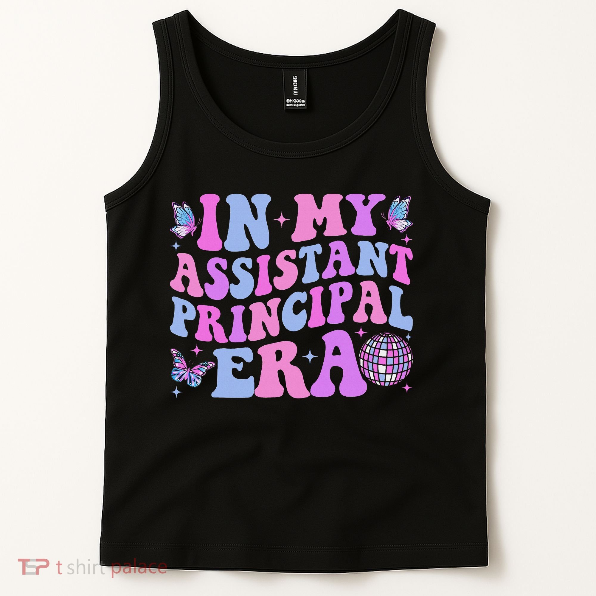 Groovy In My Assistant Principal Era School Worker Tank Top