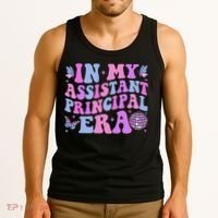 Groovy In My Assistant Principal Era School Worker Tank Top thumb 3