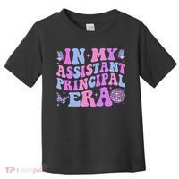 Groovy In My Assistant Principal Era School Worker Toddler T-Shirt thumb 0