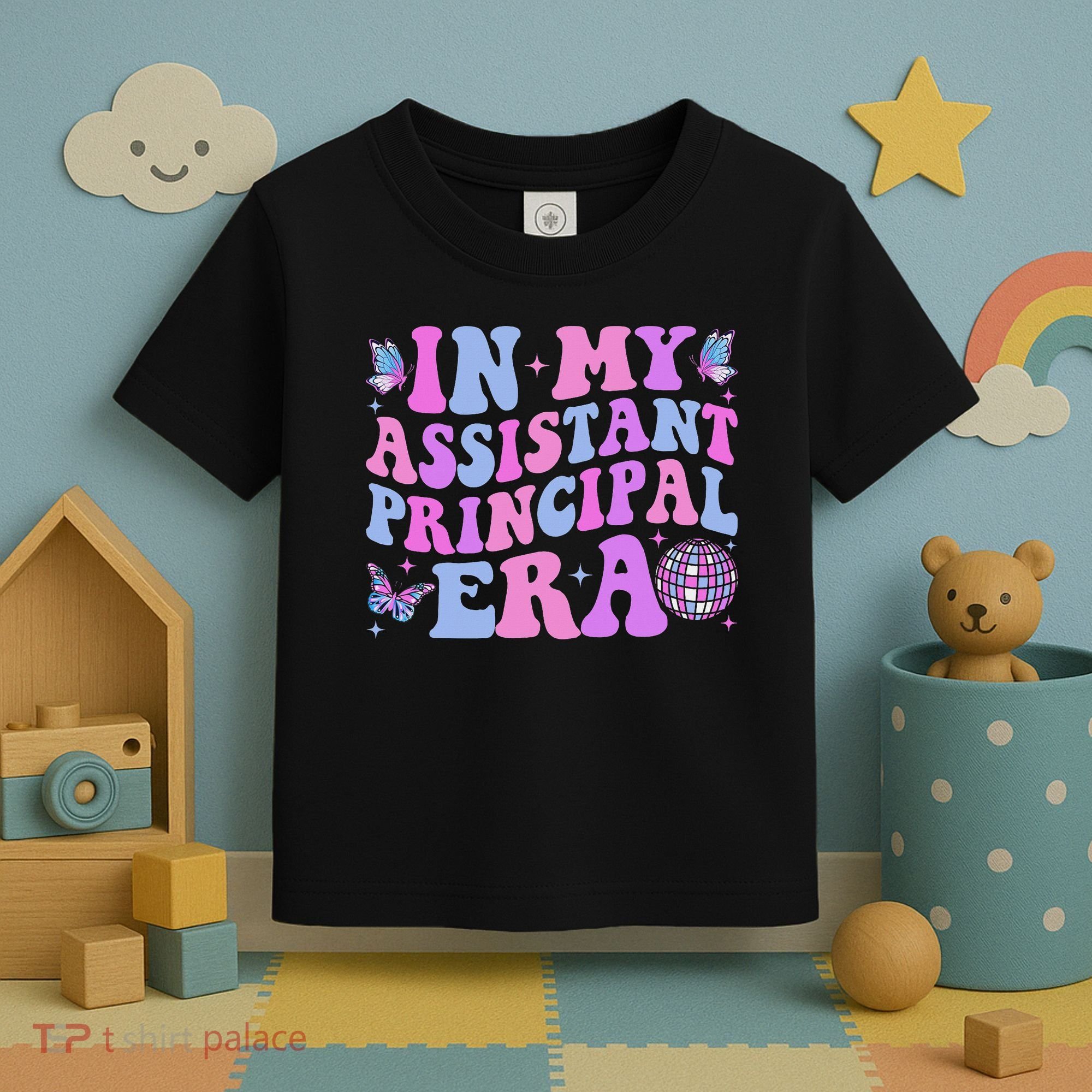 Groovy In My Assistant Principal Era School Worker Toddler T-Shirt