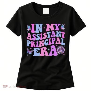 Groovy In My Assistant Principal Era School Worker Women's T-Shirt