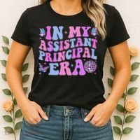 Groovy In My Assistant Principal Era School Worker Women's T-Shirt thumb 2