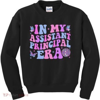 Groovy In My Assistant Principal Era School Worker Kids Sweatshirt