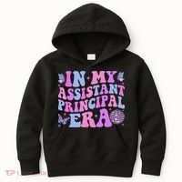Groovy In My Assistant Principal Era School Worker Kids Hoodie thumb 0
