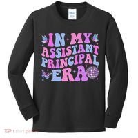 Groovy In My Assistant Principal Era School Worker Kids Long Sleeve Shirt thumb 0