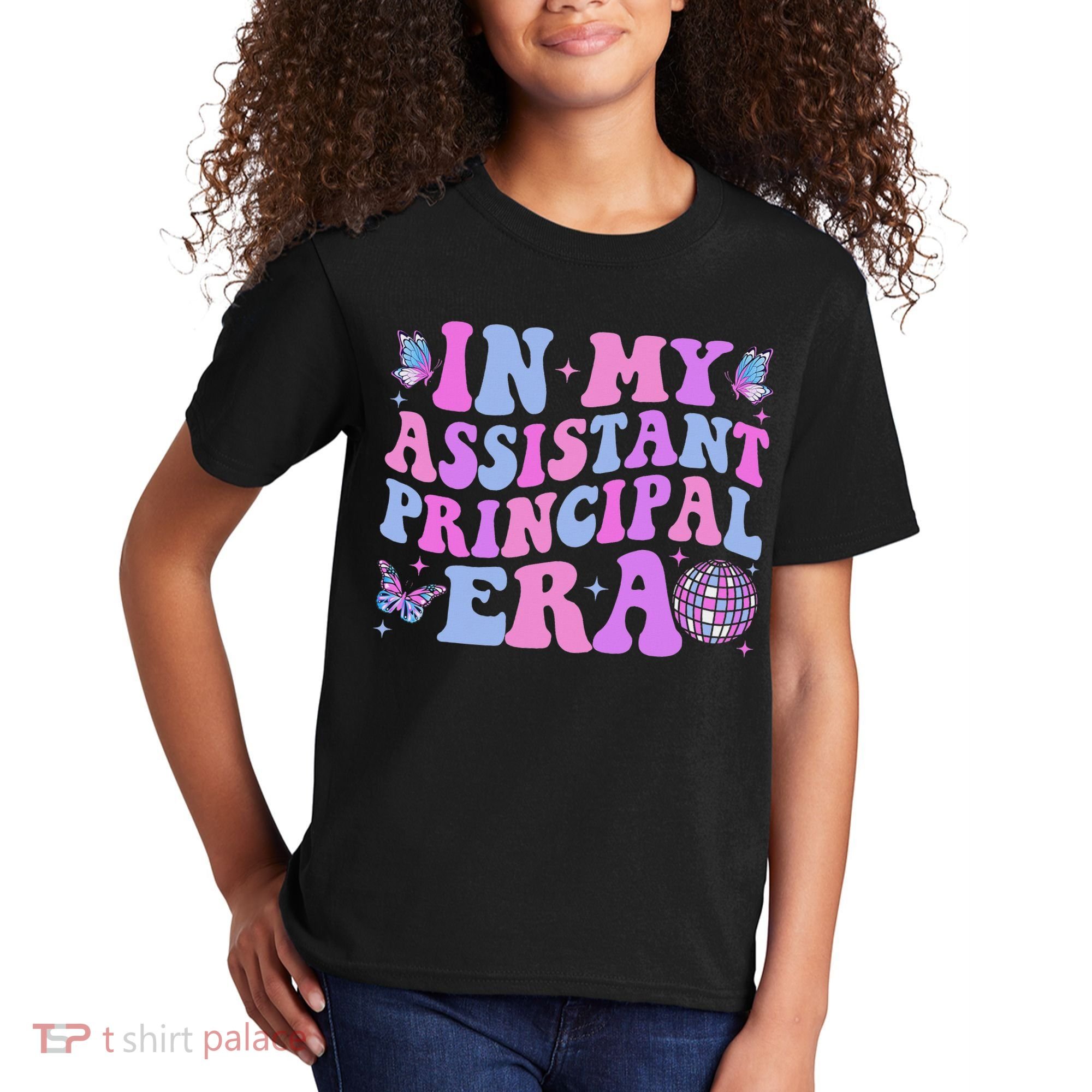 Groovy In My Assistant Principal Era School Worker Kids T-Shirt