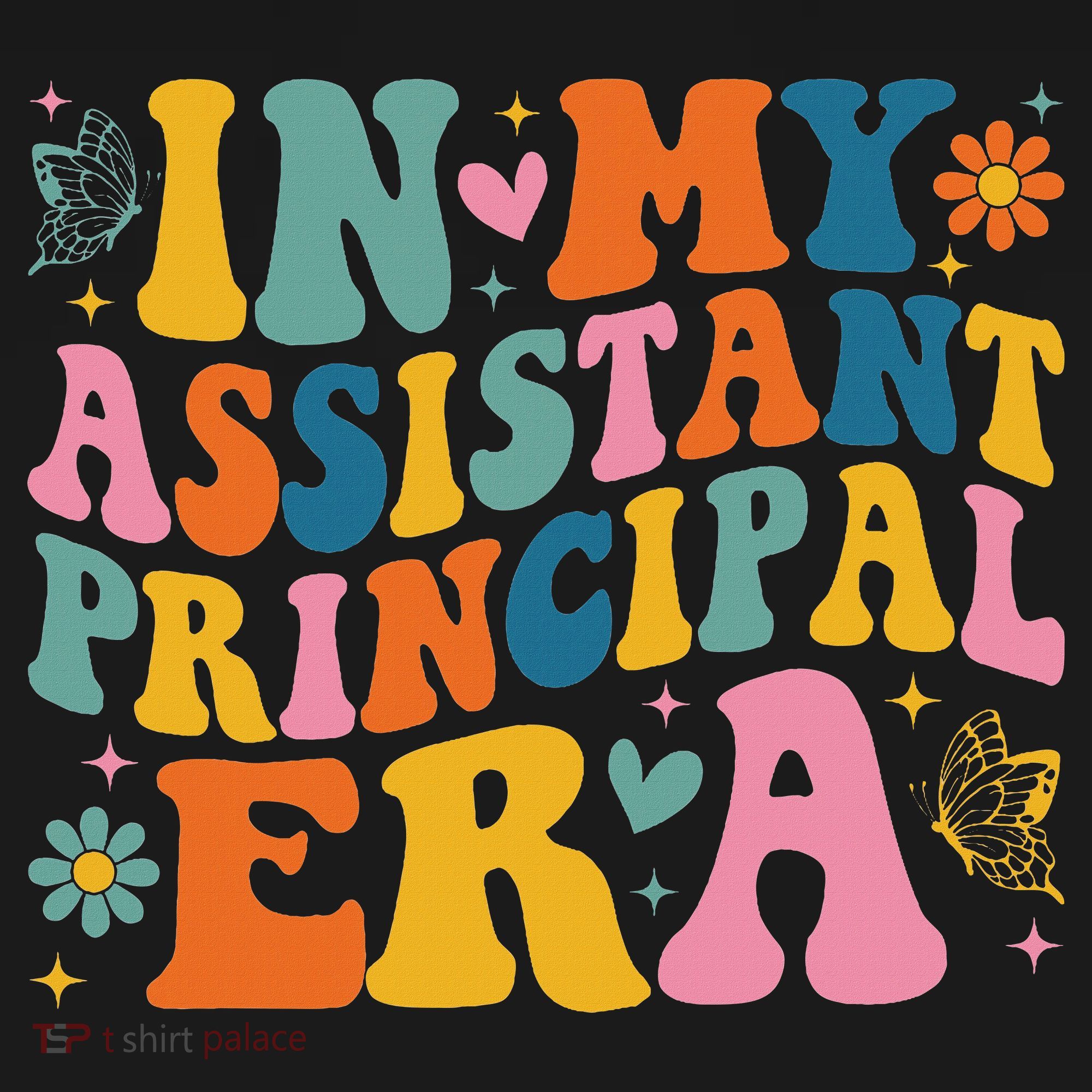 Groovy In My Assistant Principal Era School Worker Doggie Tank