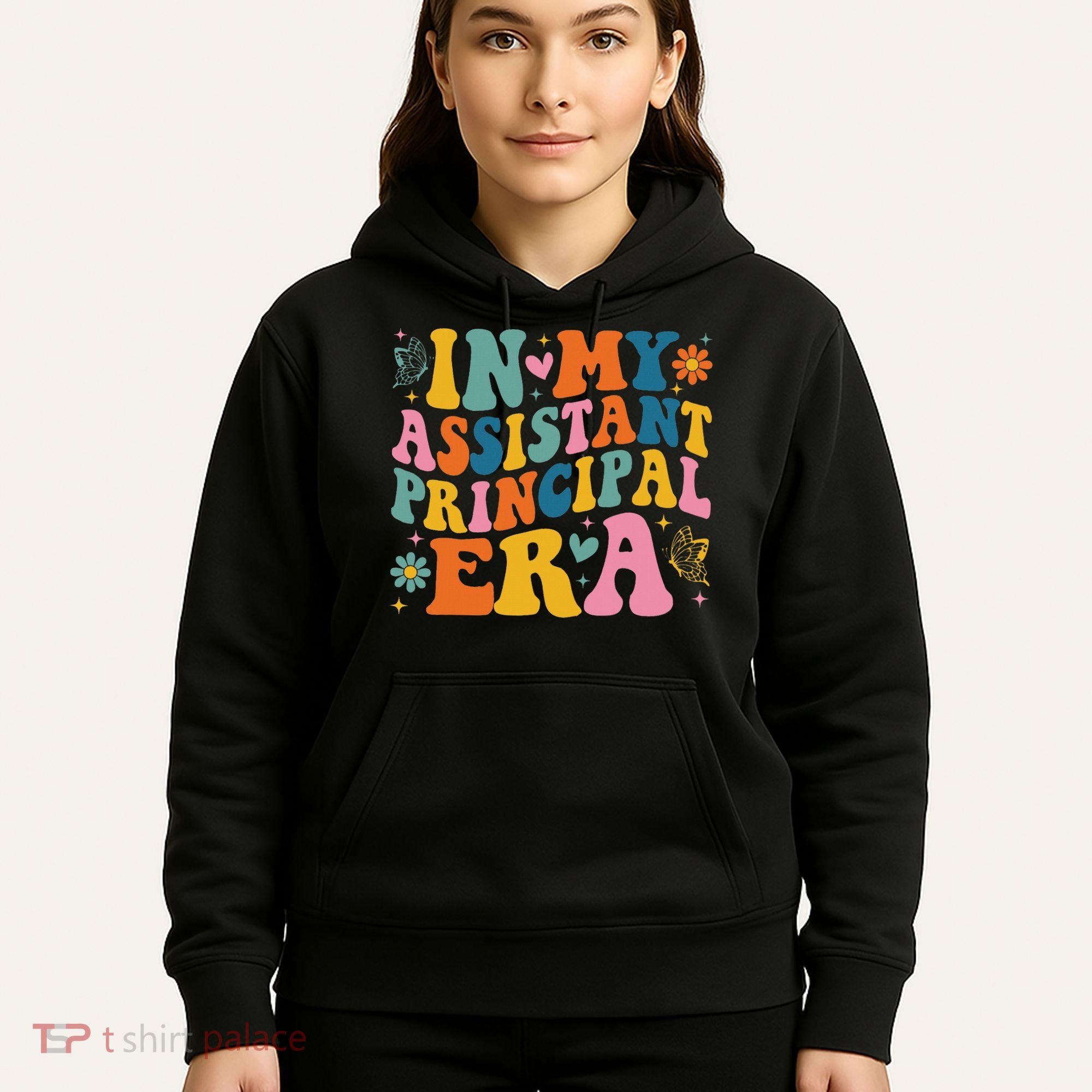 Groovy In My Assistant Principal Era School Worker Hoodie