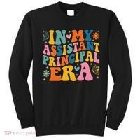 Groovy In My Assistant Principal Era School Worker Sweatshirt thumb 0